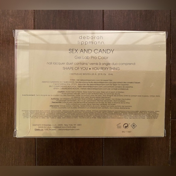 Deborah Lippmann nail polish duo with pouch - Picture 3 of 4